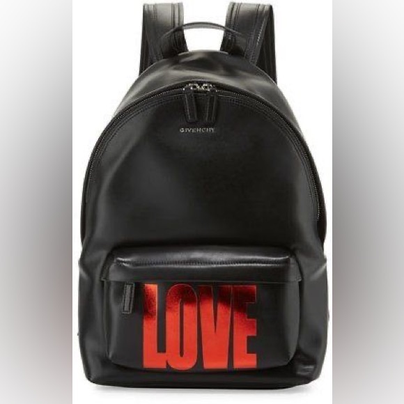 Givenchy metallic Love backpack main image 5